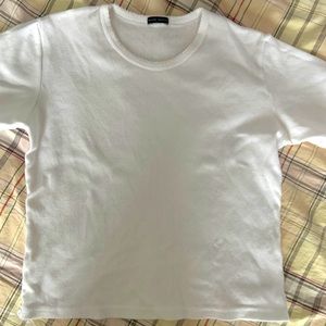 Super cute white top from brandy